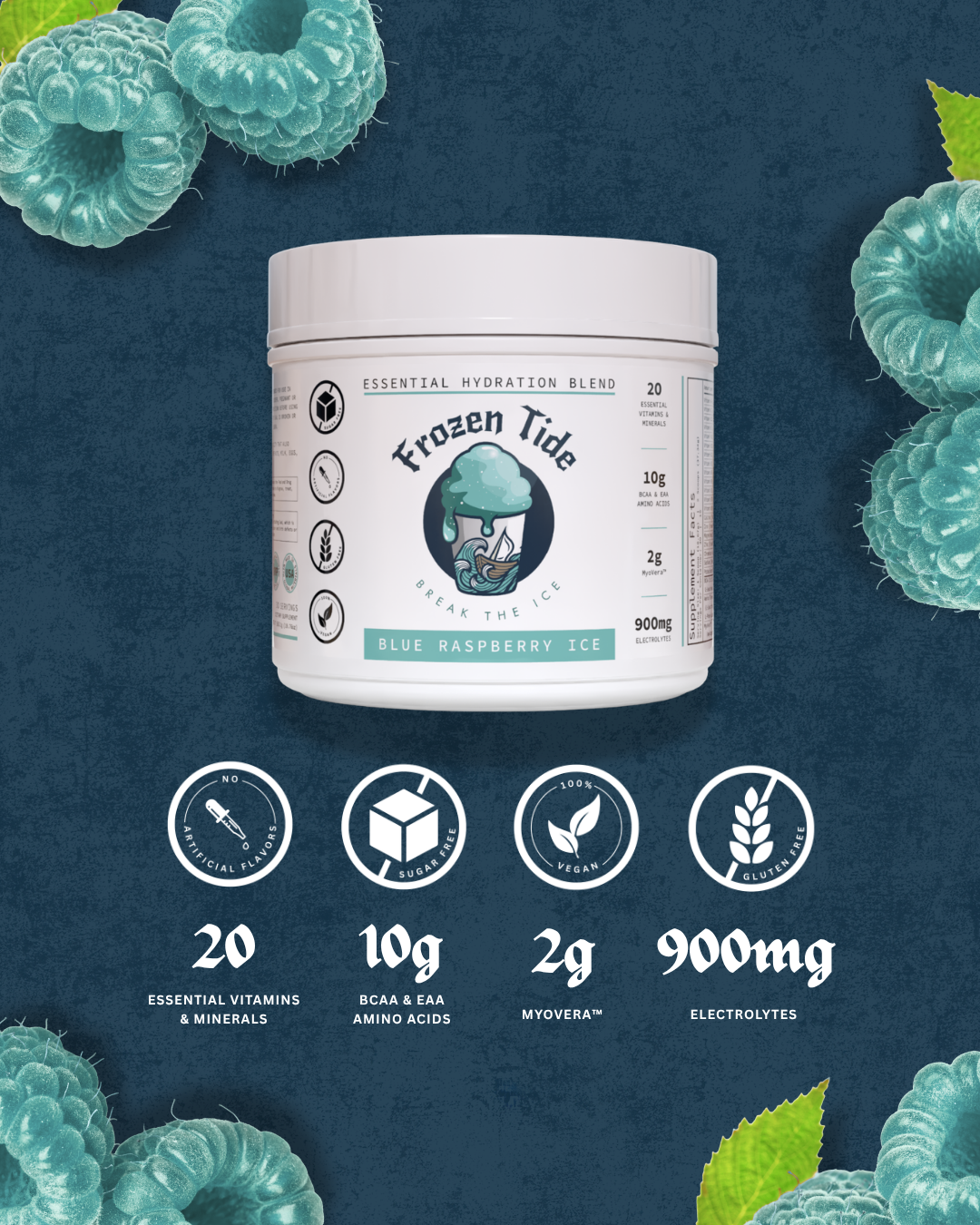 Essential Hydration Blend - Blue Raspberry Ice