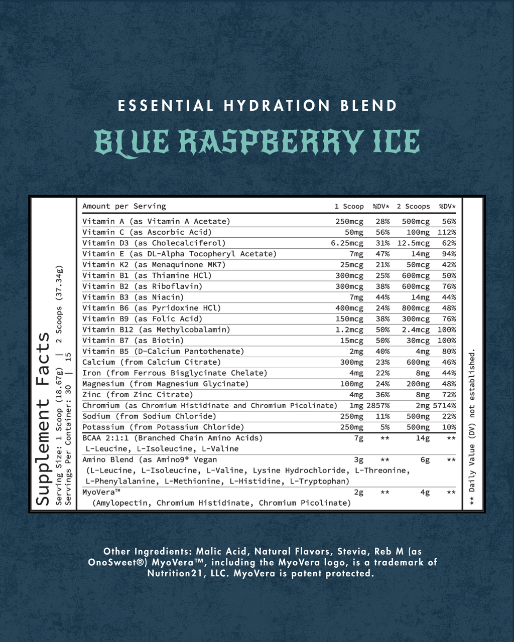 Essential Hydration Blend - Blue Raspberry Ice