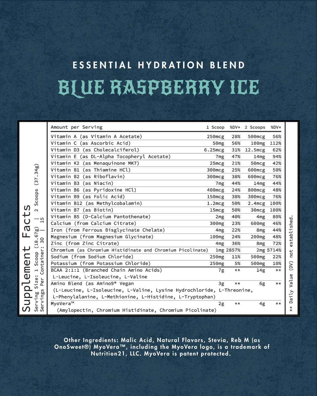 Essential Hydration Blend - Blue Raspberry Ice